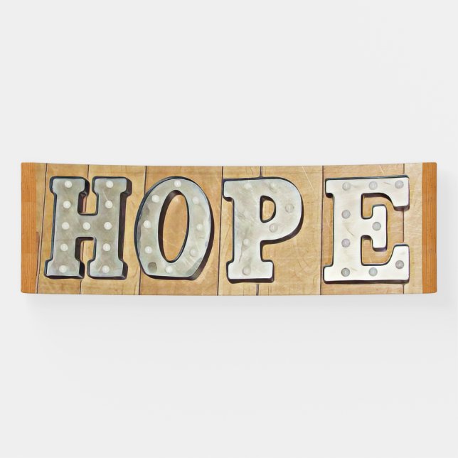 HOPE Protest Banner or Yard Sign (Horizontal)