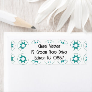 Hope Repeat Return Address Label