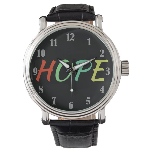 Hope Retro Colours Watch (Front)