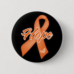 Hope Ribbon - Leukemia 6 Cm Round Badge