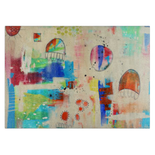 Hope Soaring 11 x 8 Glass Cutting Board