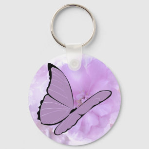 Hope Springs Eternal Awareness Butterfly Key Ring