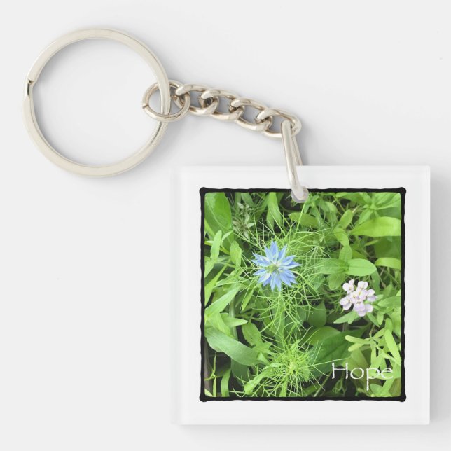 Hope Square Acrylic Keychain (Front)
