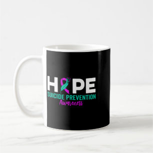 Hope Suicide Prevention Ribbon Depression Suicide Coffee Mug