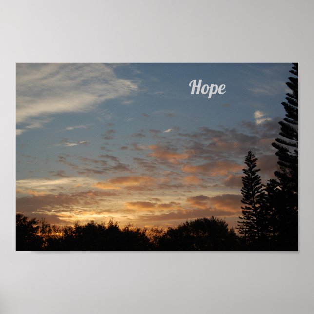 Hope sunrise Poster (Front)