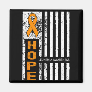 Hope Support Team Leukaemia Awareness Aamerica Usa Magnet