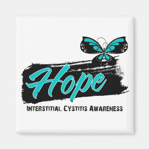 Hope Tattoo Butterfly Interstitial Cystitis Magnet