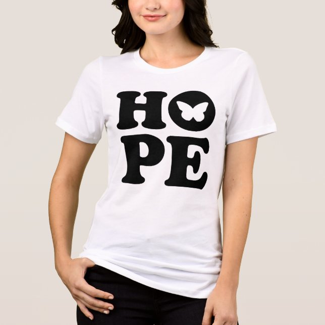 hope Tri-Blend shirt (Front)