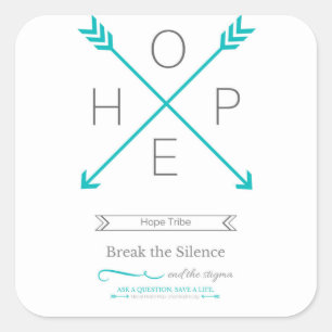Hope Tribe Sticker - End the Stigma