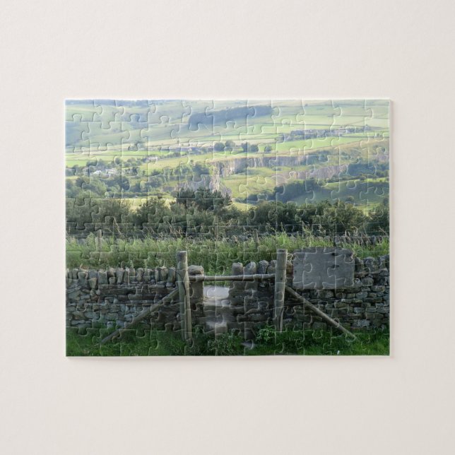Hope Valley in the Derbyshire Dales Jigsaw Puzzle (Horizontal)