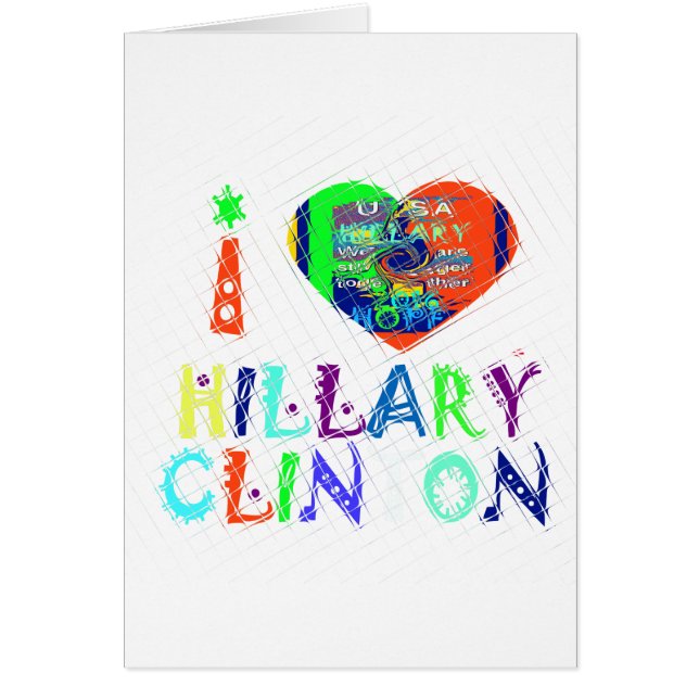 Hope Vote Blue  Lovely Reflection Amazing Hillary (Front)