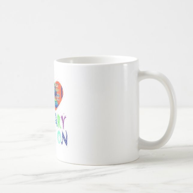 Hope Vote Blue  Lovely Reflection Amazing Hillary Coffee Mug (Right)