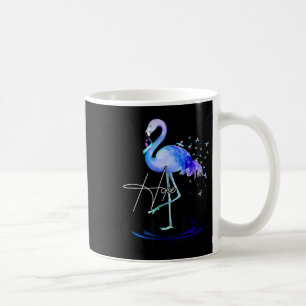 Hope With Flamingo Suicide Prevention Awareness  Coffee Mug