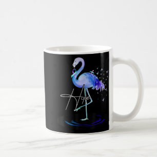 Hope With Flamingo Suicide Prevention Awareness Coffee Mug