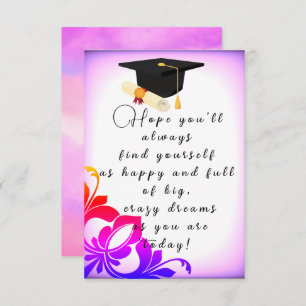 Hope With Graduation Card