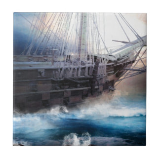 Hope Within The Storm Ceramic Tile