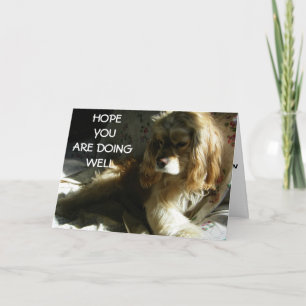 "HOPE YOU ARE DOING WELL" CARD
