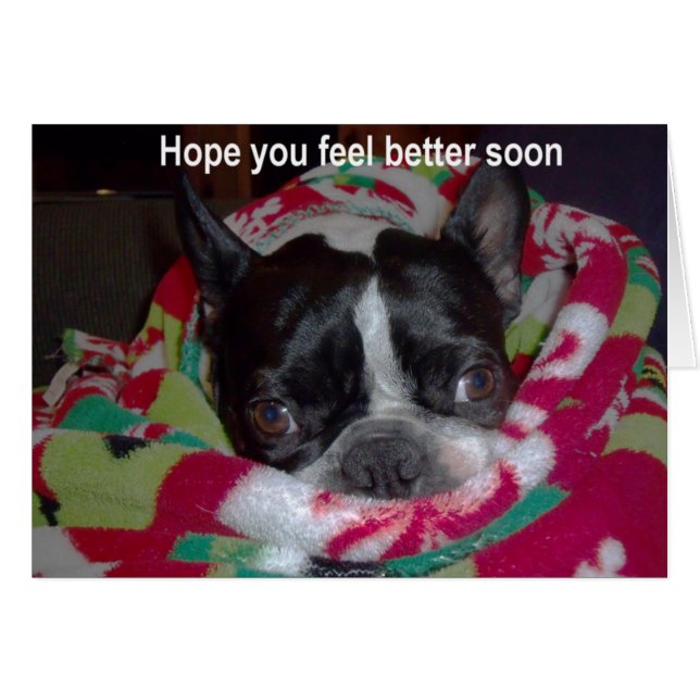 Hope you feel better soon (Front Horizontal)