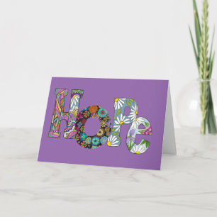 Hope you feel better soon card