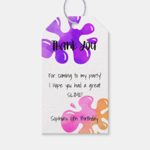 Hope You Had A Great Slime Thank You Favour Tag