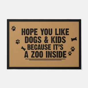 Hope you like animal and kids doormat, family doormat