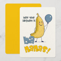 Hope Your Birthday is Bananas! | A Peel-good Day