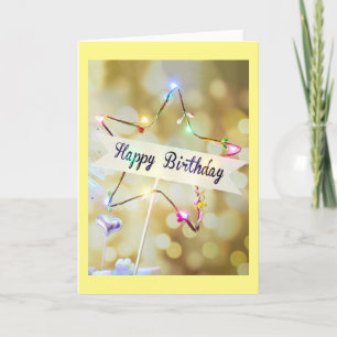 HOPE YOUR BIRTHDAY "SPARKLES" LIKE "YOU" CARD
