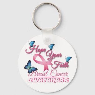 Hope Your Faith (Breast Cancer Awareness) Key Ring