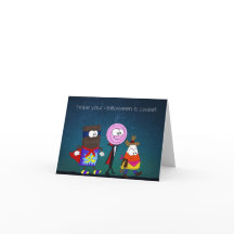 Hope your Halloween is sweet card