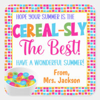 Hope Your Summer is Cereal-Sly the Best
