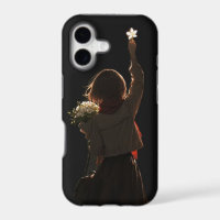 Hopeful gaze iPhone case