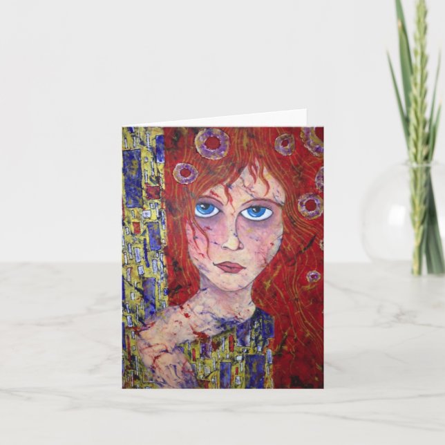 HOPEFUL MAIDEN notecard (Front)