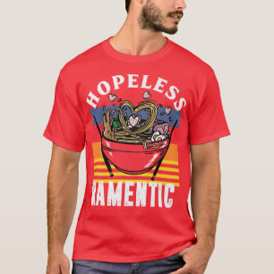 Hopeless Ramentic, Japanese Vintage, Retro Anime,  T-Shirt