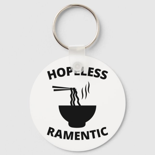 Hopeless Ramentic   Key Ring (Front)