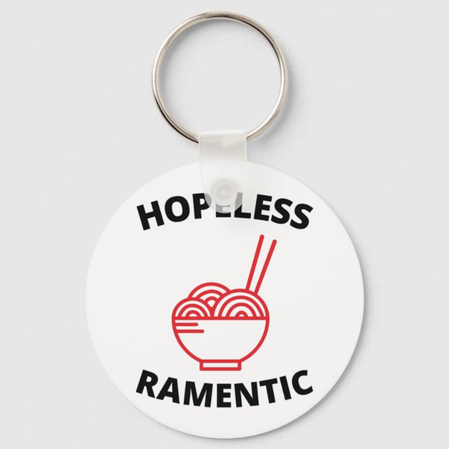 Hopeless Ramentic   Key Ring (Front)