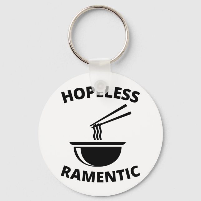 Hopeless Ramentic   Key Ring (Front)