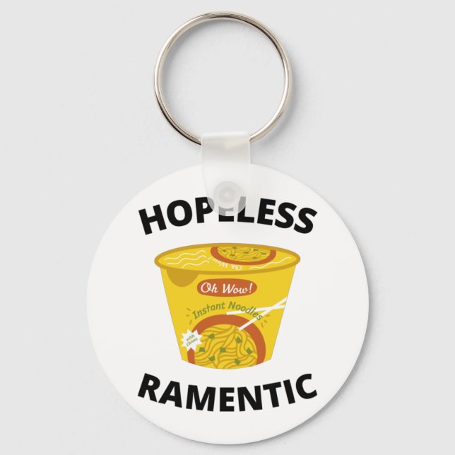 Hopeless Ramentic  Key Ring (Front)