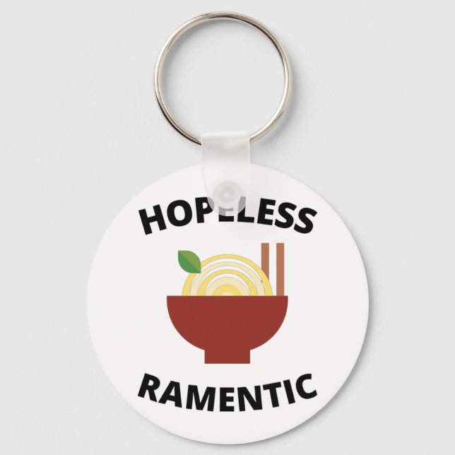 Hopeless Ramentic   Key Ring (Front)