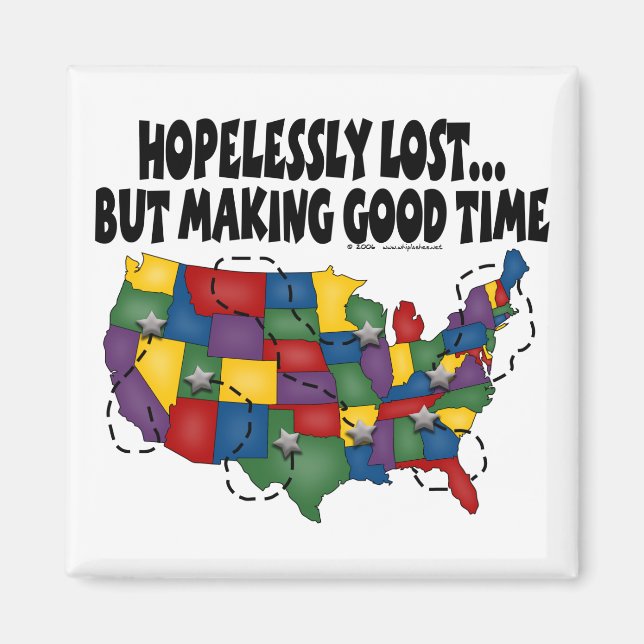 Hopelessly Lost... Magnet (Front)
