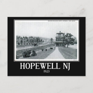 Hopewell, New Jersey, Vintage Postcard