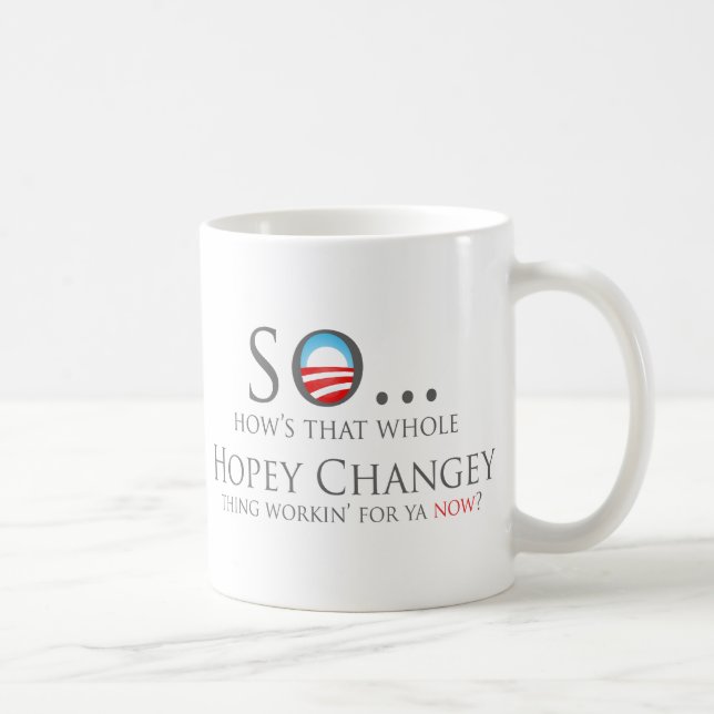 HopeyChangey2 Coffee Mug (Right)