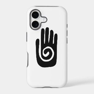 Hopi Hand symbol heal spiral palm native american