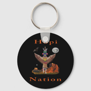 Hopi Indian art Key Ring
