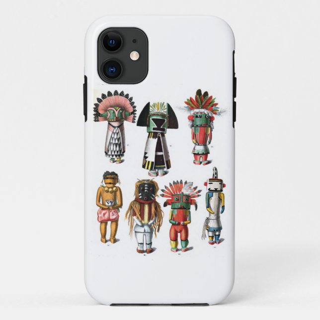Hopi Kachinas, 1894 Case-Mate iPhone Case (Back)