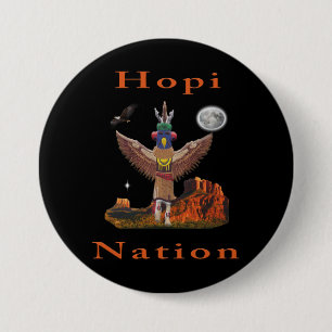 Hopi Nation 7.5 Cm Round Badge