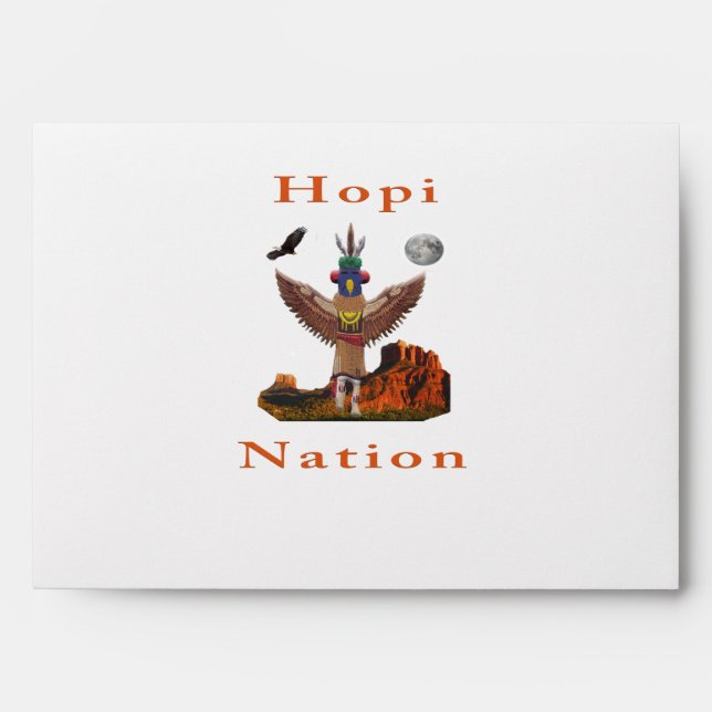 Hopi Nation Envelope (Front)