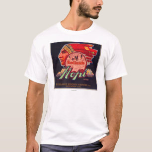 Hopi Orange LabelRedlands, CA T-Shirt