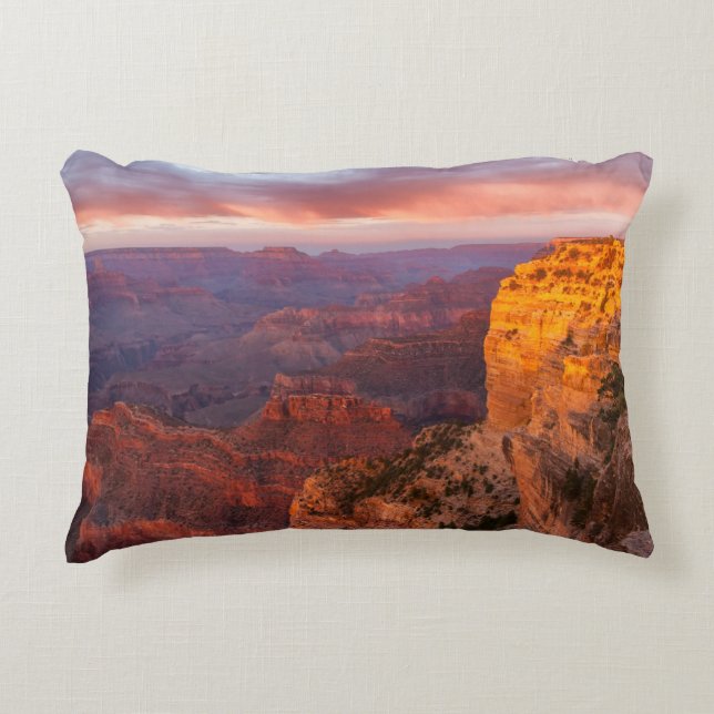 Hopi Point Sunset 2 Accent Pillow (Front)