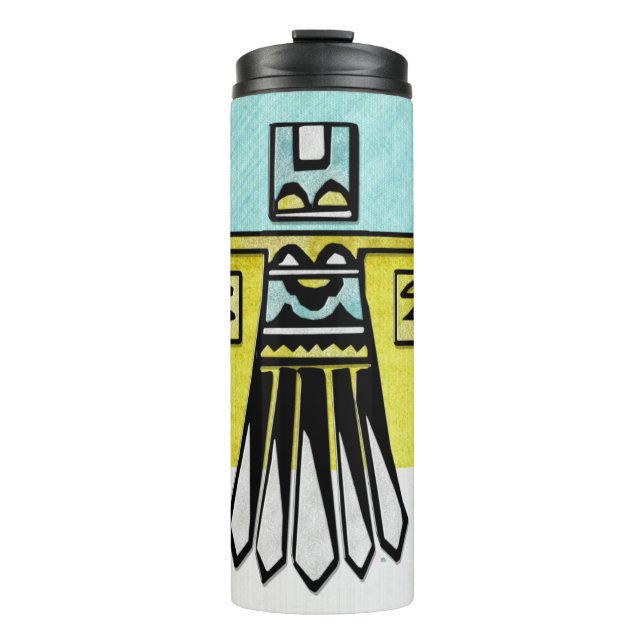 Hopi Pride Native American Tribal Thermal Tumbler (Front)