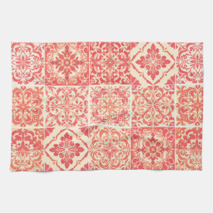 Hopia Orange Tea Towel